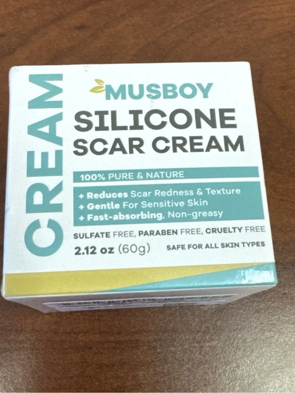 Silicone Scar Cream, Advanced Scar Cream, Stretch Marks, Surgical Scars, New